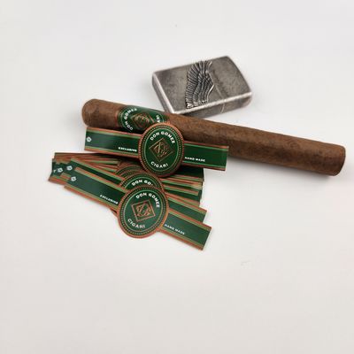 acheter Étiquette de cigare en papier de forme personnalisée Impression d'autocollants en papier en relief online manufacture