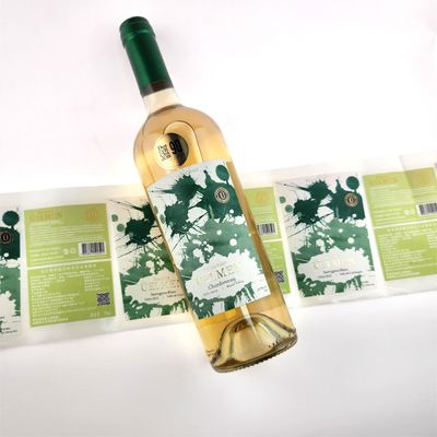 acheter Étiquettes autoadhésives en relief résistantes aux larmes bouteilles de vin personnalisées online manufacture