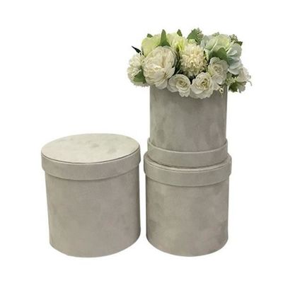 acheter Luxe préservé cadeau roses rondes boîte à fleurs Logo personnalisé forme de chapeau pour les exigences du client online manufacture