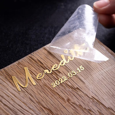 acheter Logo en relief hologramme sur mesure Conception d'un autocollant en vinyle 50 ml étiquette de bougie de parfum online manufacture