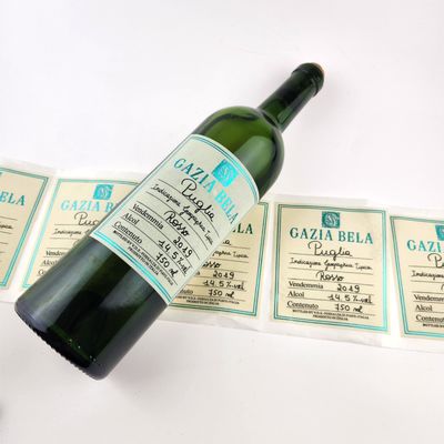 acheter Étiquette de vin de haute qualité étiquette adhésive imperméable pour vin online manufacture