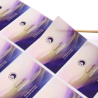 acheter Autocollants personnalisés imperméables avec logo pour emballage de boîtes de bougies parfumées et gâteaux, étiquettes de scellement à marquage à chaud online manufacture