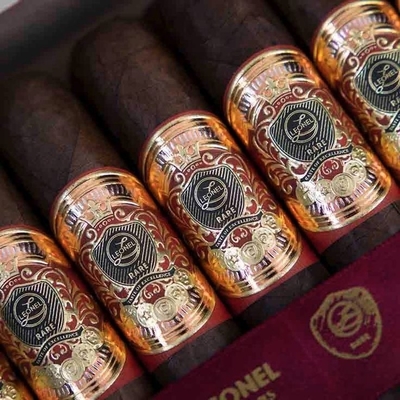 acheter Custom Logo Adhesive Sticker UV Printing Gold Foil with Classic OEM Custom Sticker Waterproof  Vinyl Printed Cigar Label online manufacture