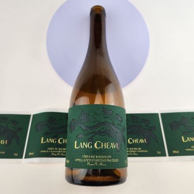 Bon prix Étiquette en cuir en PU sur mesure Étiquette de bouteille de vin Étiquette en argent Étiquette de marque en cuir pour vin rouge en ligne
