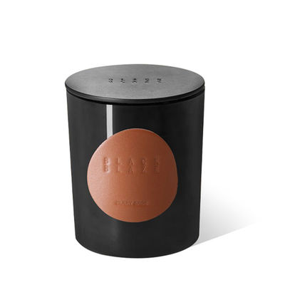 Bon prix Étiquette de bouteille de parfum en cuir sur mesure Étiquette de bouteille d'arôme 3D en or en relief en ligne