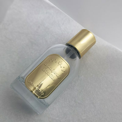 Bon prix Logo personnalisé Étiquettes de bougies parfumées Finition métallique or Étiquettes de bougies élégantes pour le parfum en ligne