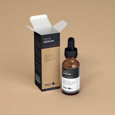 Bon prix 30 ml 50 ml Boîtes en papier pour soins de la peau Emballage de beauté en ligne