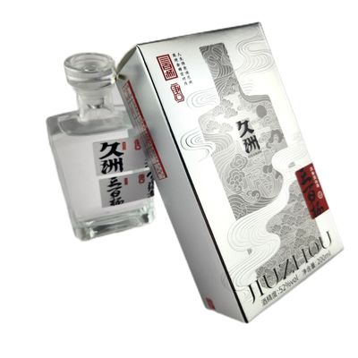 Bon prix CMYK Boîtes d'emballage en carton blanc sur mesure pour le vin en ligne