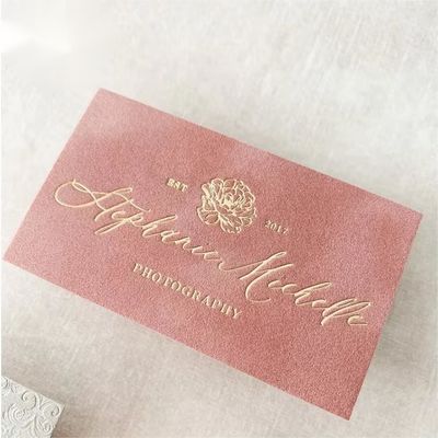 Bon prix Carte de visite en velours imprimant des cartes de vœux pour Noël en ligne