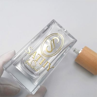 Bon prix Adhésif cosmétique 3D personnalisé adhésif en feuille d'or autocollant parfum bouteille en verre étiquette en ligne