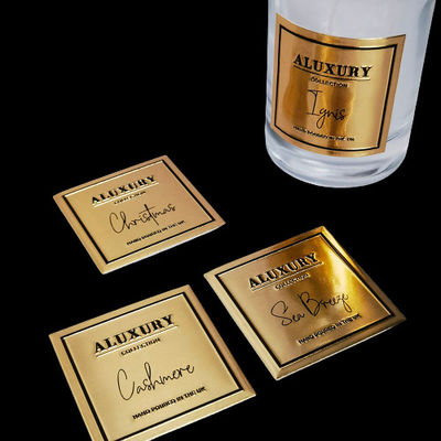 Bon prix Étiquette de bouteille de parfum avec auto-adhésif imperméable et papier sur mesure en ligne
