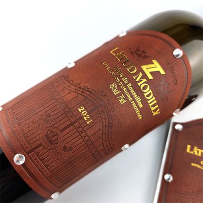 Bon prix Production d'étiquettes sur mesure pour les vins rouges en ligne