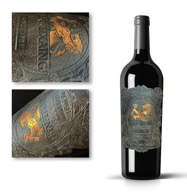 Bon prix Étiquette de vigne en cuir imperméable à l'eau pour le vin rouge en ligne
